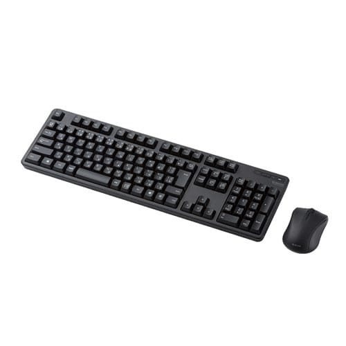 マウス付無線キーボード メンブレン式 フルサイズ