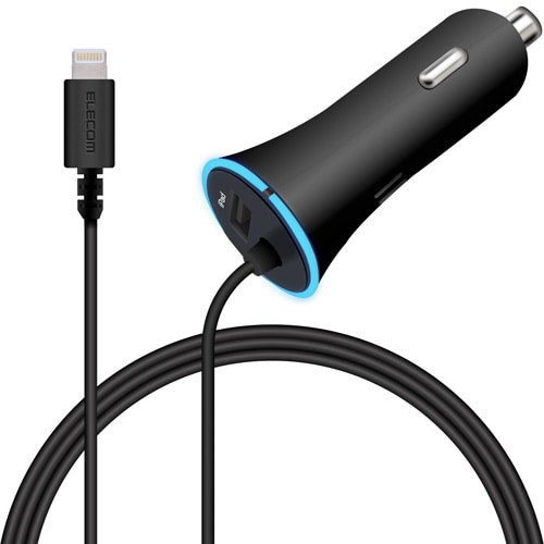 シガーチャージャー/4.8A/ブラック