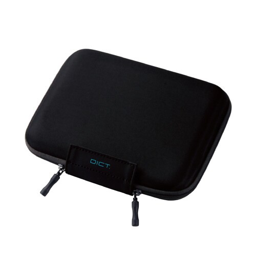 電子辞書ケース/ポケット付/Lサイズ/ブラック