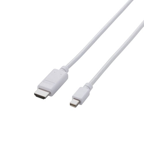 MiniDisplayPort−HDMI 2m 白