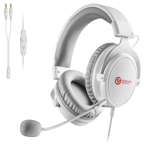 高音質ゲーミングヘッドセット 2m WH