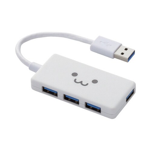 USBHUB バスパワー 10cm フェイス