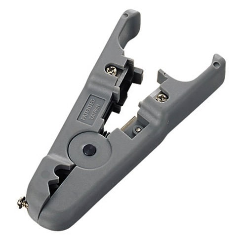 RJ45外皮むき工具 カッター機能付