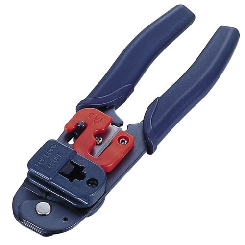 かしめ工具 RJ45コネクタ