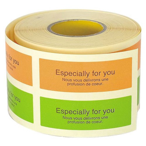 2色アソートロールシール−2 500枚×2