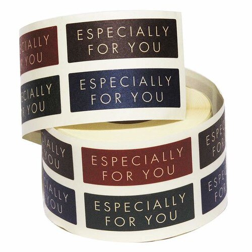 4色アソートロールシール−1 500枚×2