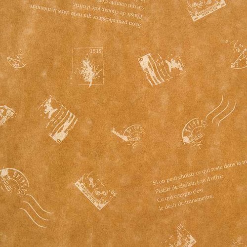 アンティークグリーン包装紙−1 50枚×2