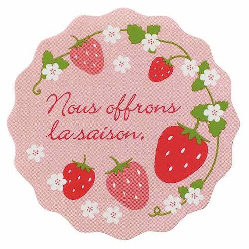 いちごシール−1 60枚×10