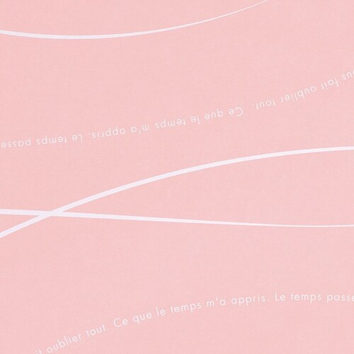 ウェーブ包装紙/ピンク−4 50枚×2