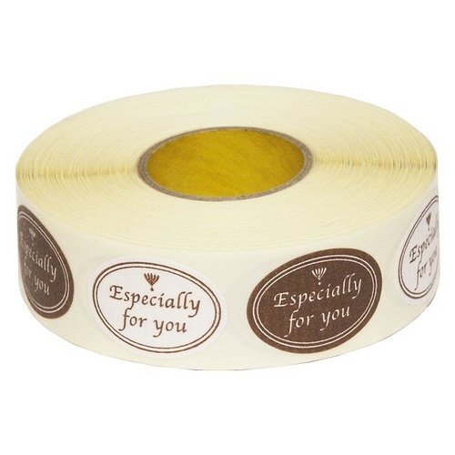 エスペシャリーforyouクラフトシール3×3