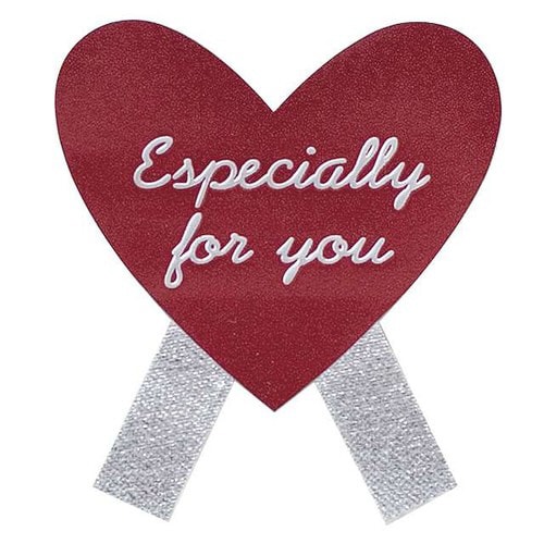 エスペシャリーハート型リボンシール−1100枚×2