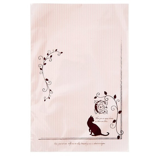 エレガントキャットOPPギフトバッグ−250枚×3