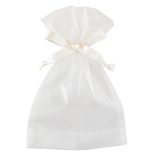 オーガンジーバッグ/アイボリー−M 10枚×3