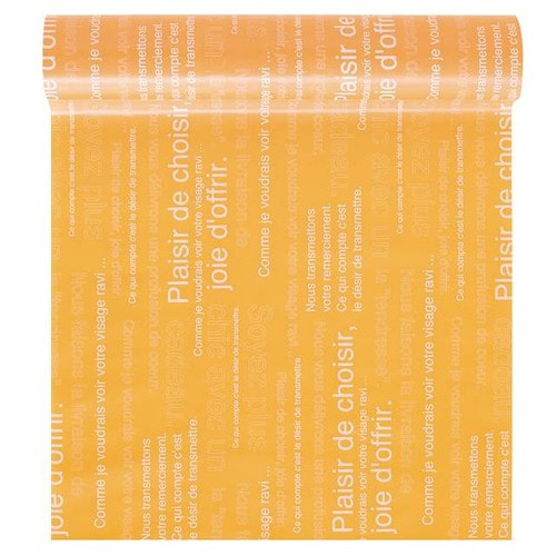 カフェオレショートPEロール−オレンジ 1巻×2