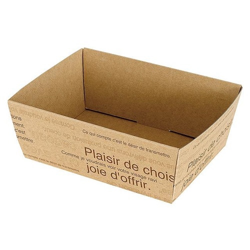 カフェオレペーパーギフトトレイ−2 10枚×3