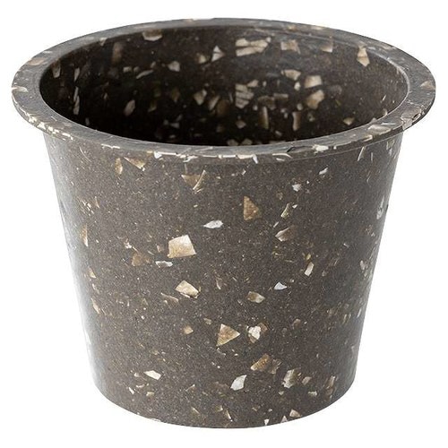 カラフルバンブーポット−S/チャコールグレー×3