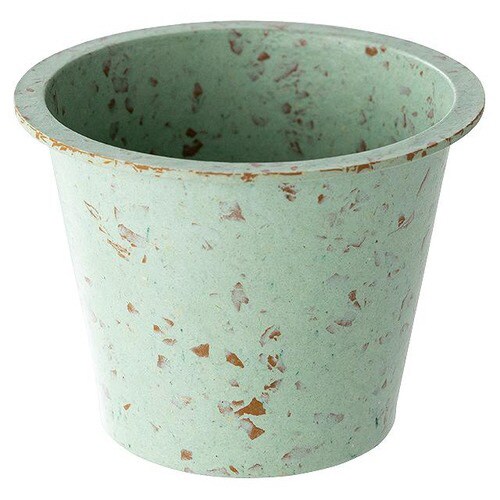 カラフルバンブーポットS/ミントグリーン 10×3