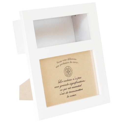 カンパーニュウッドフレーム−1/ホワイト 6個