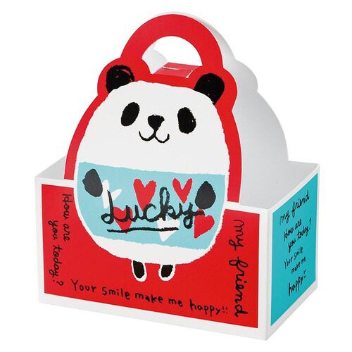 コロコロアニマルダイカットボックス−1/パンダ×2