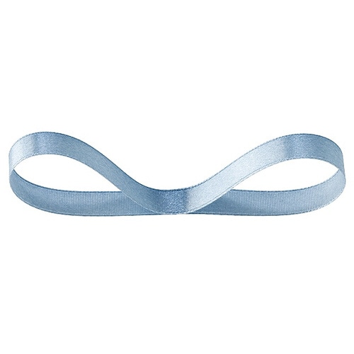 サテンリボンSMOKYBLUE10mm 1巻×10