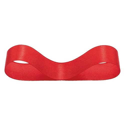 サテンリボンRED19mm 1巻×10