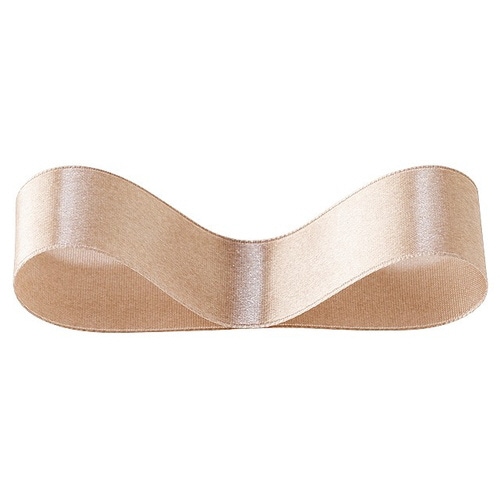 サテンリボンSMOKYBEIGE25mm 1巻×5