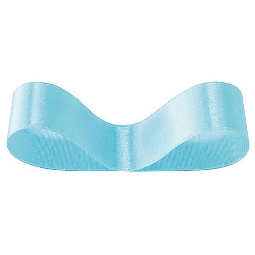 サテンリボンAQUABLUE25mm 1巻×5