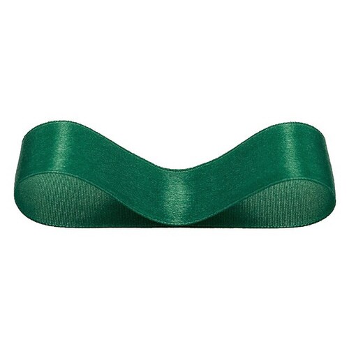 サテンリボンDARKGREEN25mm 1巻×5