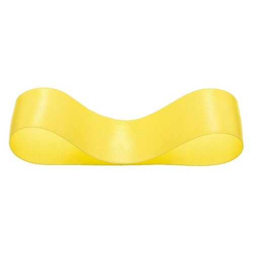 サテンリボンYELLOW25mm 1巻×5