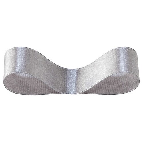 サテンリボンWARMGRAY25mm 1巻×5