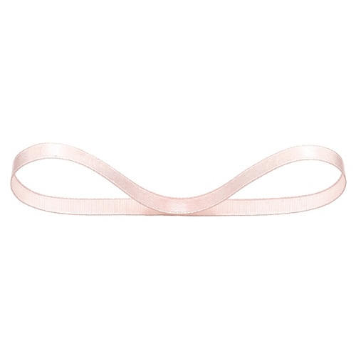 サテンリボンBABYPINK6mm 1巻×10
