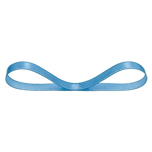 サテンリボンSKYBLUE6mm 1巻×10