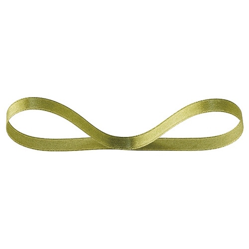 サテンリボンMOSSGREEN6mm 1巻×10
