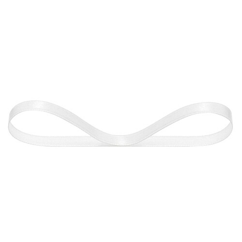 サテンリボンWHITE6mm 1巻×10