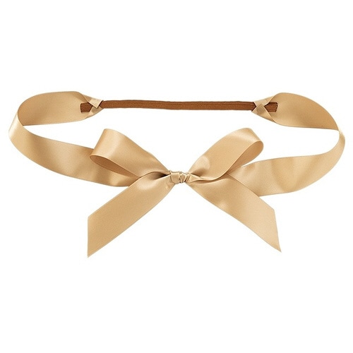 サテンリボンゴムタッグゴールド−2 10個×3