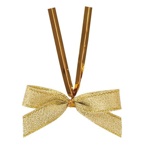 シャインリボンワイヤータイゴールド−2 50個×2