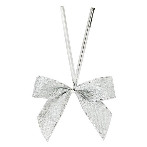 シャインリボンワイヤータイシルバー−1 50個×2