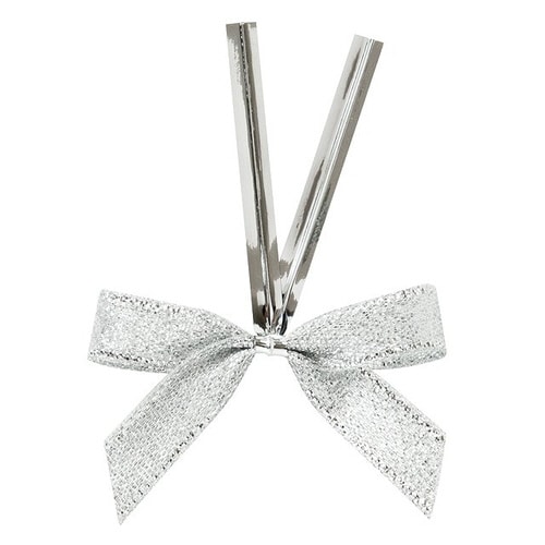 シャインリボンワイヤータイシルバー−2 50個×2