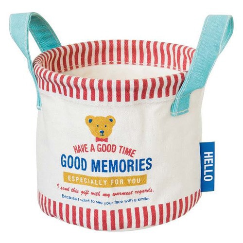 ジョイベア丸底布バスケット−S 10個