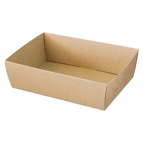 シンプルクオリティペーパーギフトトレイ1 10×2