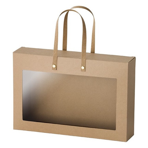 シンプルクオリティ窓付ギフトボックス−1 10枚