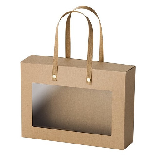 シンプルクオリティ窓付ギフトボックス−2 10枚