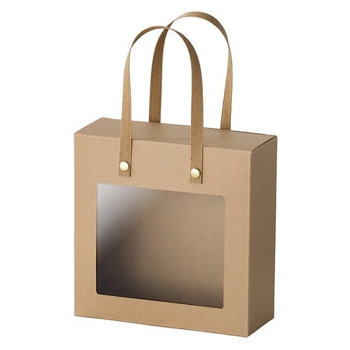 シンプルクオリティ窓付ギフトボックス−4 10枚