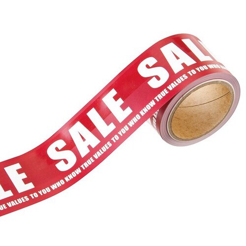 シンプルセールシール付ロール棚ポスター 1巻×2