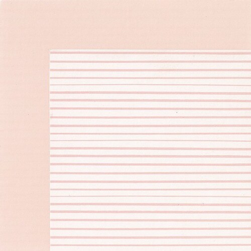 ストライプパステル包装紙/パウダーピンク50枚×2