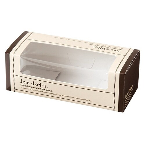 スモーキーアイボリー窓付パウンドボックス−S20枚