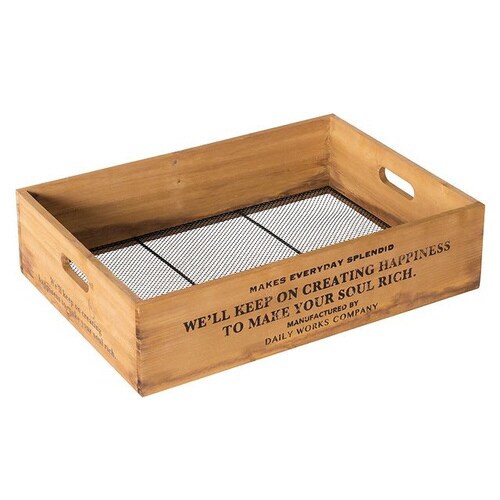 デイリーワークスウッドメッシュボックス−LL 1個