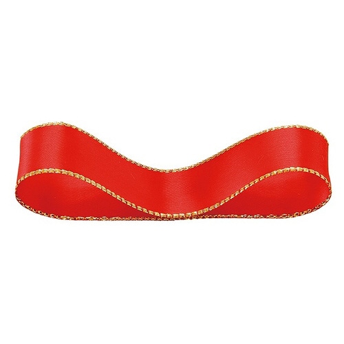 トゥインクルサテンリボンレッド19mm 1巻×5