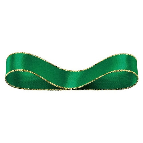 トゥインクルサテンリボングリーン19mm 1巻×5