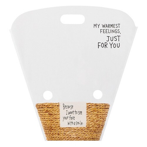 ナチュラルバスケットスタンドバッグ−M 50枚